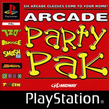 Arcade Party Pak (US) box cover front